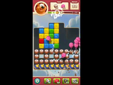 Toon Blast Level 2968 - NO BOOSTERS 🐻🐺🐱 | SKILLGAMING ✔️