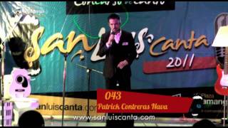 San Luis Canta - Patrick Contreras Nava 19 de noviembre