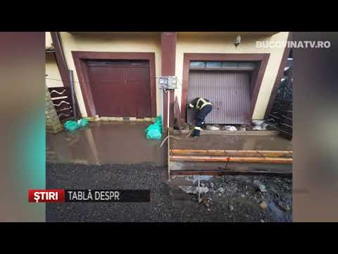 Tabla desprinsa de pe acoperisul unui bloc din Suceava