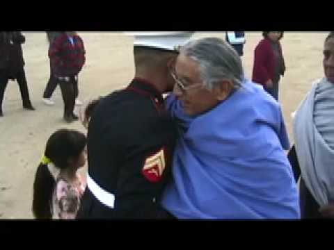 Home on Leave: A Marine returns home for Thanksgiving