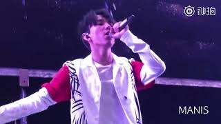 Dimash  《Restart My Love 》 fancam  0708 Penguins run Shenzhen station