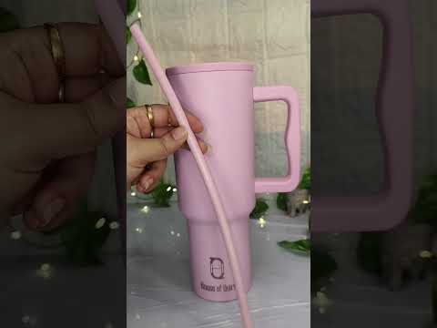 when you need a cute sipper to drink water 🩷🩷#amazonfinds #amazonprime #stanleycup #sipper #tumbler