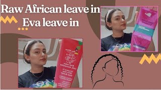 ليڤ ان مش هيسبب اي تساقط لروتينك الكيرلي | eva and raw African review #haircare