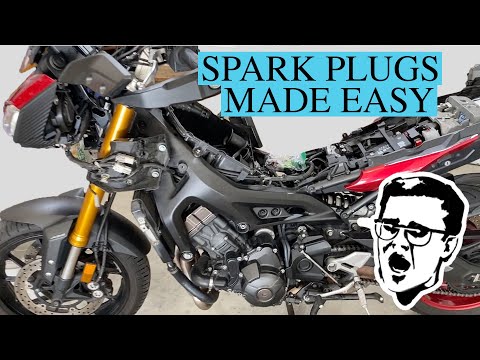 FJ09/Tracer Spark Plug Replacement - Yamaha MT09 FZ09