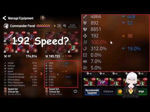 Epic Seven | 100% Calculated Commander Pavel play.