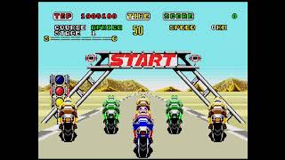 Super Hang-On / Sega Megadrive / Genesis