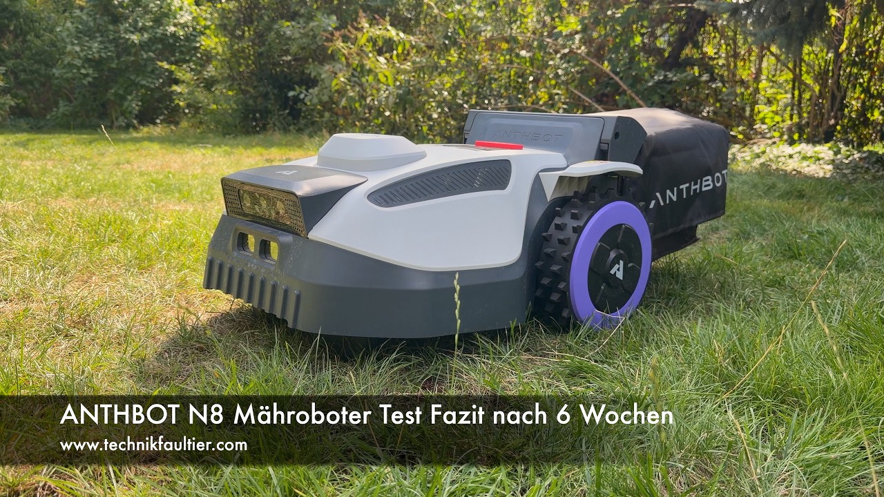 ANTHBOT N8 Mähroboter Test Fazit nach 6 Wochen