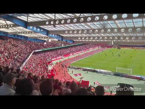 FCN 3:2 FCH ! Stimmung nach Spielende!  DER FCN STEIGT WIEDER AUF!