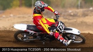 MotoUSA 2013 Husqvarna TC250R Motocross Shootout