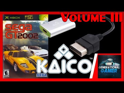 Kaico Labs Xbox HDMI Cable - Demonstration with Sega GT (Volume 3)