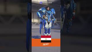 All Overwatch 2 Heroes Nationality & Country Flags!! #overwatch2