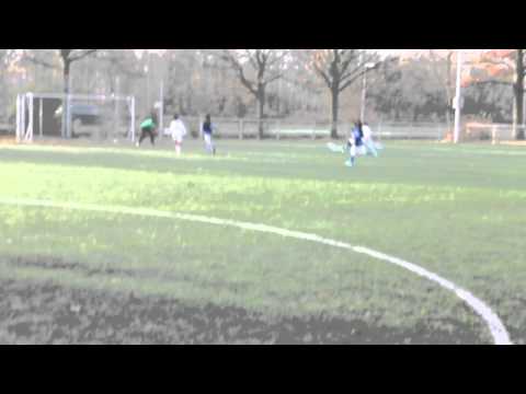 Voetbal fragmenten DWS E3 2012-Zeeburgia E5  (6-2)  Oefenwedstrijd