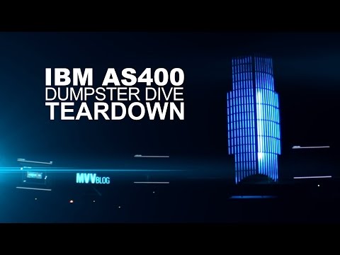 Dumpster Diving - IBM AS400 Teardown