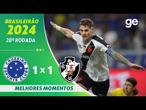 Gols e lances de Cruzeiro x Vasco da Gama