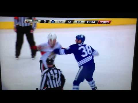 Frazer Mclaren vs. Dave Dziurzynsky