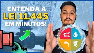 [ATUALIZADO] Lei do SANEAMENTO BÁSICO -  LEI 11.445 - RESUMO   RÁPIDO E FÁCIL