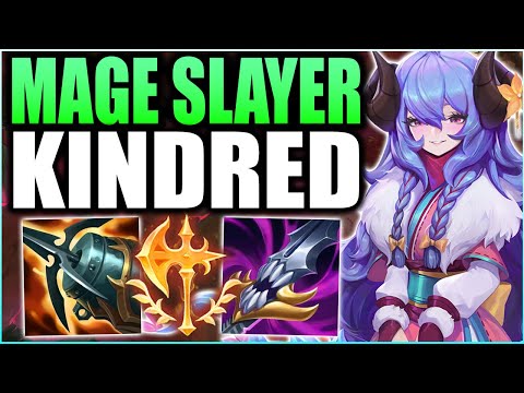 Mage Slayer Kindred Jungle Hard Counters Ap Champions! Onhit Kindred Is Op! - League Of Legends