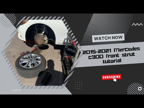 Mercedes-Benz C300 Front Strut Replacement… Easier Than You Think!