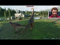 THIS BATTLE ROYALE BROKE MY GAME!!! | ALL DLCs ALL DINOS!!! - Jurassic World Evolution 2