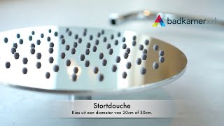 Brauer Chrome Edition stortdoucheset - hoofddouche 30cm - ronde handdouche - chroom