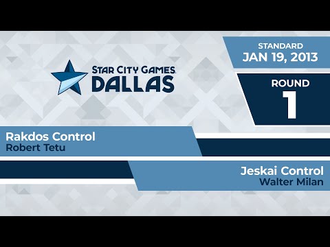 SCGDFW: Round 1 - Robert Tetu vs Walter Milan | Standard