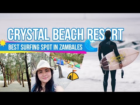 Crystal Beach Resort (Best Surfing Spot in Zambales, Philippines)