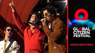 Jonas Brothers Perform &#39;Burnin&#39; Up&#39; | Global Citizen Festival: NYC