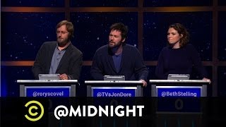 Rory Scovel, Jon Dore, Beth Stelling - Crash at My Place - @midnight with Chris Hardwick