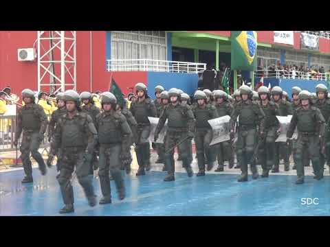 Desfile do Exército Brasileiro em Florianópolis, 7 de setembro de 2019
