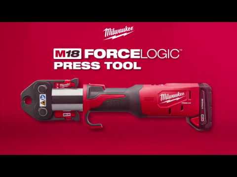 Bürstenloses Akku-Presswerkzeug (Sanitär) Milwaukee M18 BLHPT/2.0 Ah V-SET