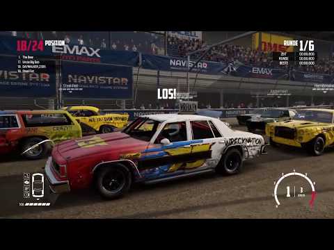 PS4 Wreckfest Gameplay