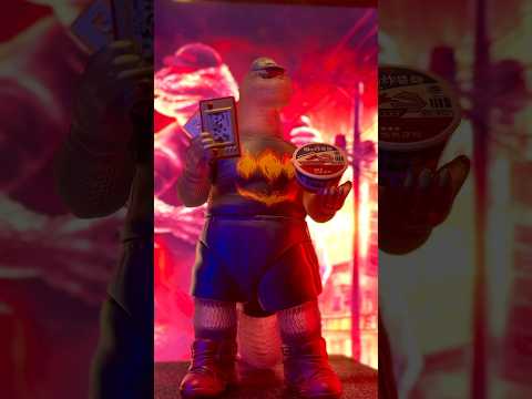 Giant Nozilla Fire Version #figure #arttoys #designertoys #actionfigures #godzilla #kaiju