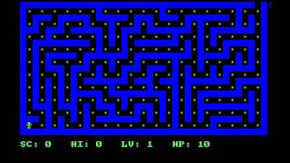 Volt Maze | 10-Line Amstrad CPC BASIC | BASIC10Liner 2026