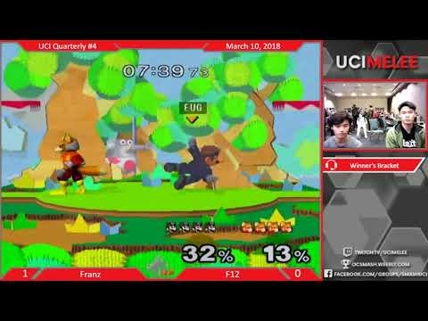 UCI Quarterly 4 - Franz vs F12 - Winner's Bracket