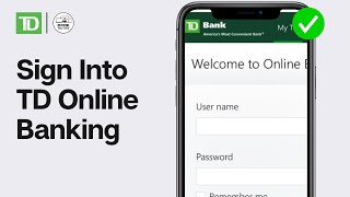 TD EasyWeb Login - How to Sign in to TD Online Banking Easy Web (2026)