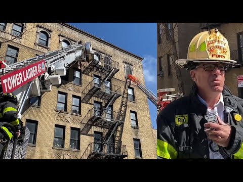 ⭐️ EARLY ARRIVAL ⭐️ FDNY Manhattan 10-75 Box 1794 Fire in the Walls of a 6 Story MD