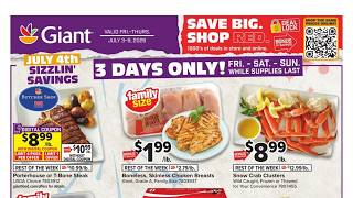 Giant Food • Jul 03 – Jul 09, 2026 • Weekly Ad Preview