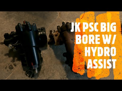 We install a PSC Big Bore hydro assist on a Jeep JKU Rubicon. Part SK293