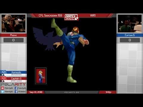 CFL Smackdown 193 Melee - Pidove (Sheik) vs Captain G (Falcon) - Winners R1