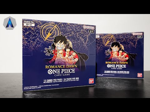 One Piece TCG! OP-01 Romance Dawn Booster Box Opening!