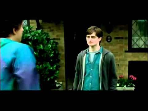 Harry Potter y las reliquias de la muerte parte I escena eliminada despedida con Dudley