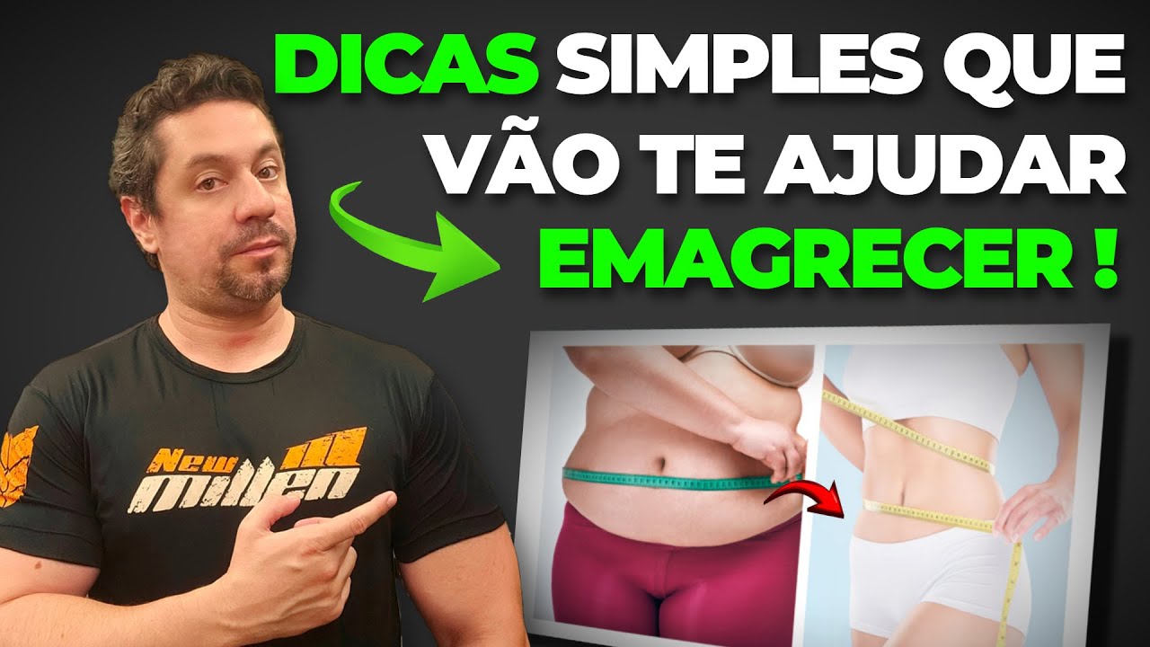 5 DICAS essenciais para EMAGRECER e ganhar MASSA MUSCULAR