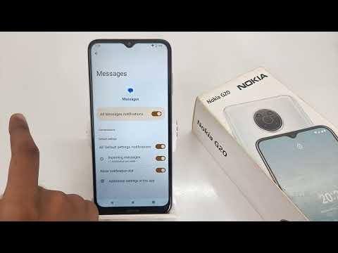 how to turn off message notification in Nokia G21 | Nokia G20 me message notification kaise off kare