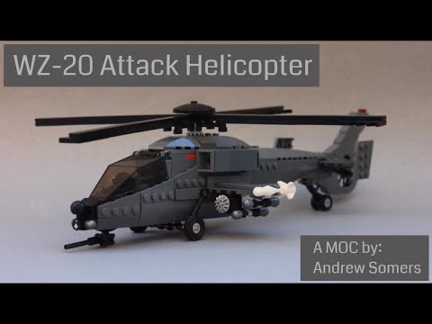 Lego Attack Helicopter!