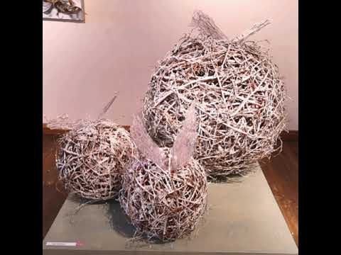 Latvijas Floristu apvienības un Eesti Florist dalībnieku ziemas darbu izstāde "Spārni"