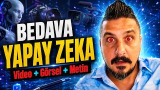 BİLİNMEYEN BEDAVA YAPAY ZEKA! Video + Görsel + Metin 💥