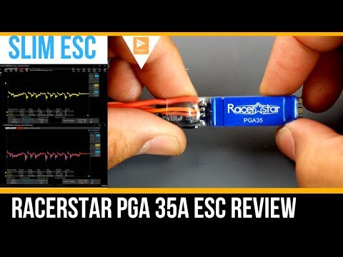 New Slim ESC Test // Racerstar PGA35A ESC Review and Noise Test