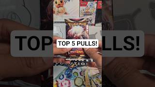 RANKING MY TOP 5 PULLS ON THE CHANNEL! #pokemoncards #pokemon