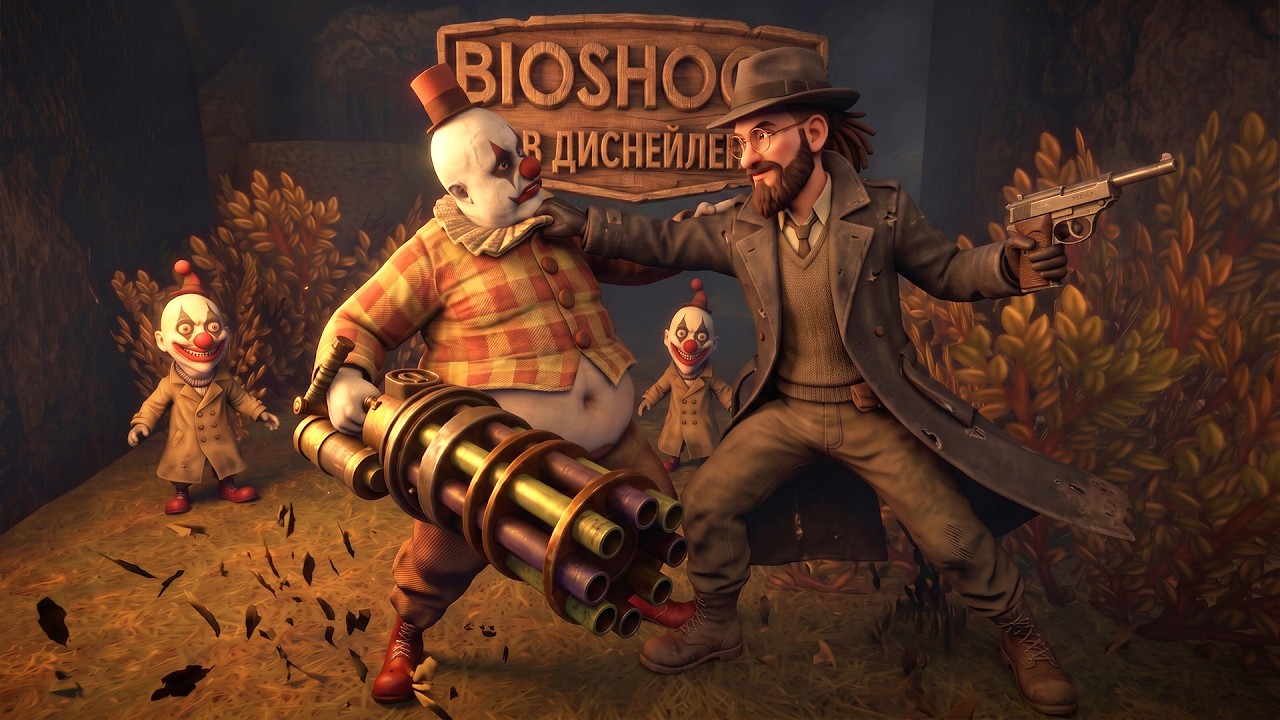 НОВЫЙ НЕОБЫЧНЫЙ ШУТЕР! - BIOSHOCK В ДИСНЕЙЛЕНДЕ ВЫШЕЛ В STEAM! - Twisted Tower