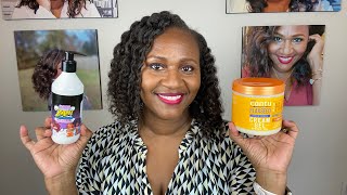 I Shopped My Stash! CANTU Cream Gel and ZAM Collection Leave-In